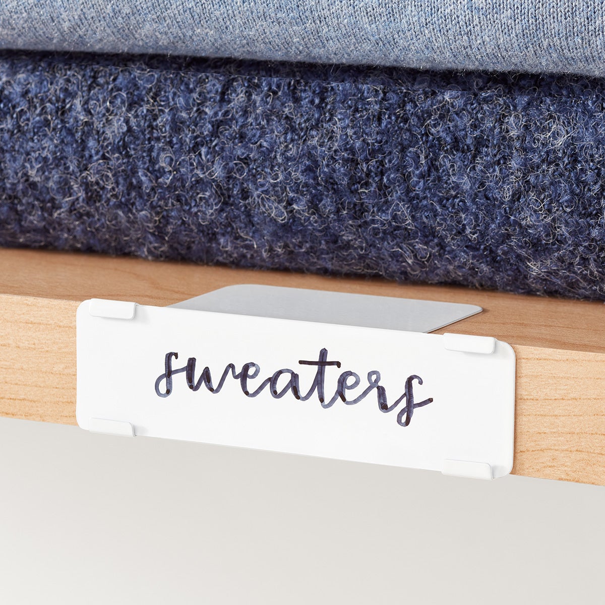 Shelf Clip Labels | The Container Store